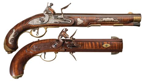 Two Contemporary Flintlock Pistols | Rock Island Auction