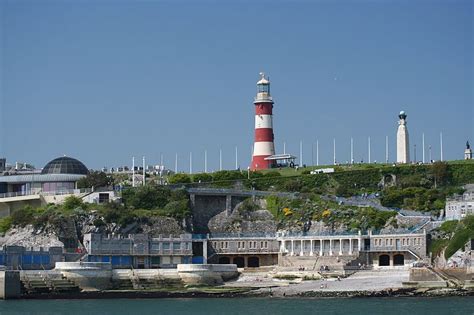 Cornwall to Devon Short Break Plymouth Hoe Lighthouse - Pilgrim of Brixham