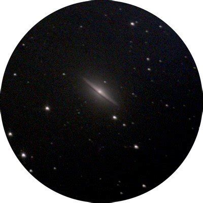 The sombrero galaxy seen from cities