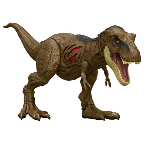 Jurassic World Dominion: Extreme Damage T Rex Dinosaur Action Figure [Walmart Exclusive ...