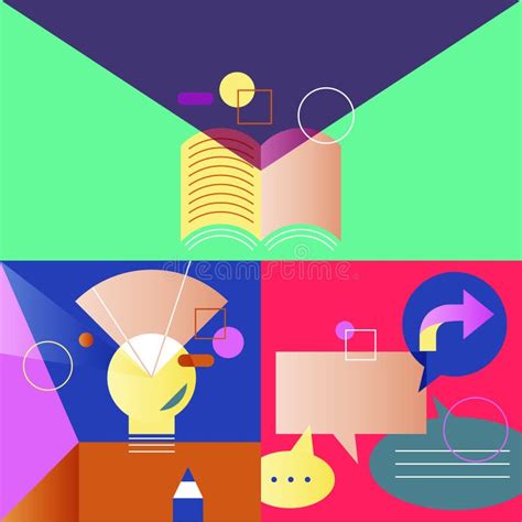 Icon Business Vector Set Colorful Stock Vector - Illustration of creative, share: 85738793