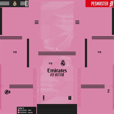 [KIT] Real Madrid Y3/Adidas GK Pink 120 years : r/WEPES_Kits