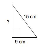 How to find the length of the side of a right triangle - Basic Geometry