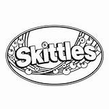 Skittles Coloring Pages sketch template