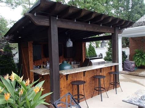 43 Classy Outdoor Bar Ideas You'll Love - decoarchi.com | Outdoor patio bar, Gazebo bar, Diy ...