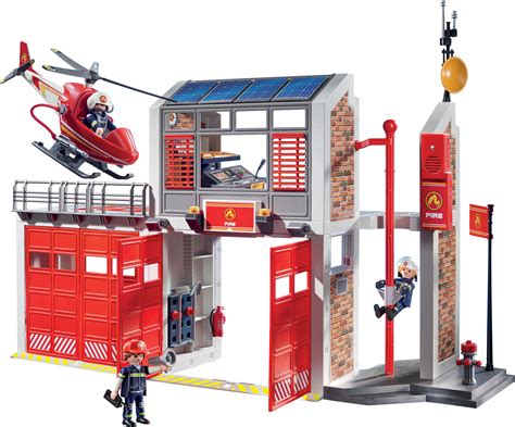 PLAYMOBIL Fire Station - Walmart.com