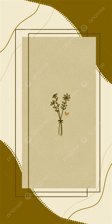 Download Phone Rustic Wallpaper With Aesthetic Brown Color Background ...