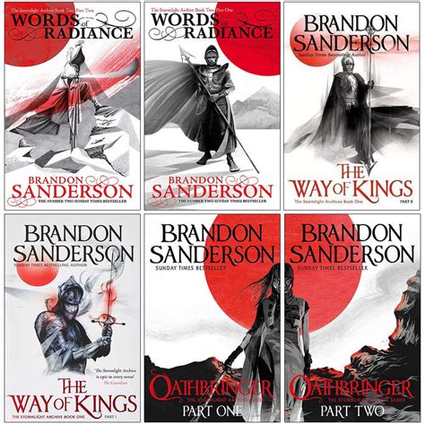 The Stormlight Archive Series 6 Books Collection Set by Brandon Sanderson | The Book Bundle