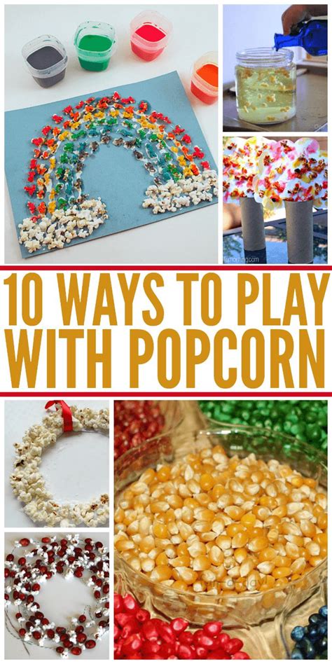 The 25+ best Popcorn crafts ideas on Pinterest | Harvest crafts, Harvest crafts kids and ...