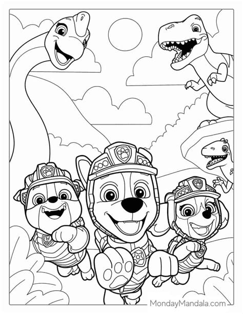 Paw Patrol Coloring Page Printable