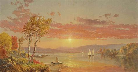 Jasper Francis Cropsey | Hudson River School painter | Tutt'Art@ | Masterpieces