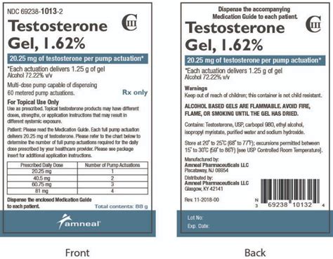 DailyMed - TESTOSTERONE gel, metered