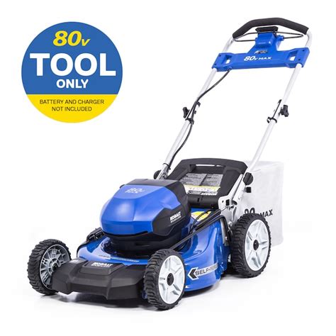 Kobalt 80-volt 21-in Self-propelled Cordless Lawn Mower (Tool Only) in ...