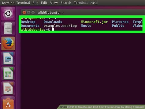 How to Create and Edit Text File in Linux by Using Terminal