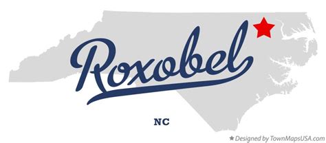 Map of Roxobel, NC, North Carolina