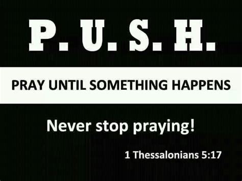 Pray Until Something Happens | Inspirational | Pinterest