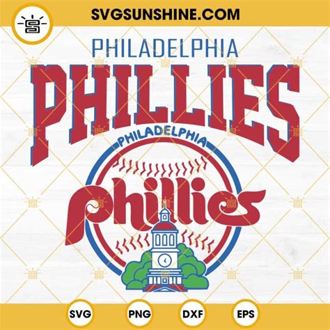 Philadelphia Phillies SVG, Baseball SVG, Phillies SVG, Philadelphia ...