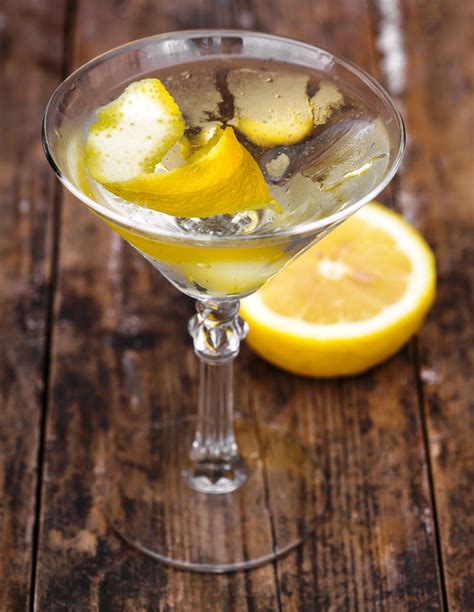 Dry Gin Martini with Lemon Twist - The Ideas Kitchen | Recipe | Dry gin martini, Gin recipes ...