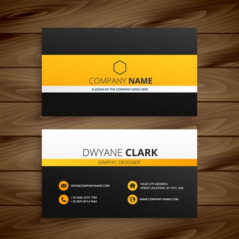 modern business card template template vector design illustratio - Download Free Vector Art ...