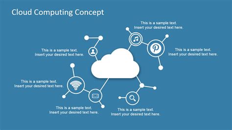 Cloud Computing Concept Design for PowerPoint - SlideModel