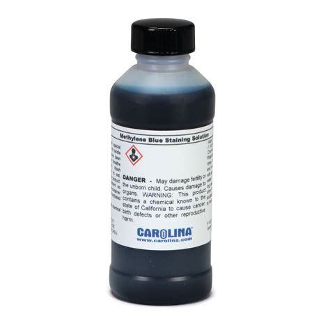 Methylene Blue Staining Solution, 0.2% in 25% Ethanol, Laboratory Grade ...