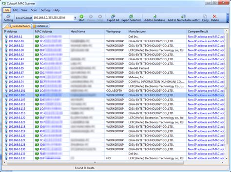 Ethernet mac address lookup - ranchdance