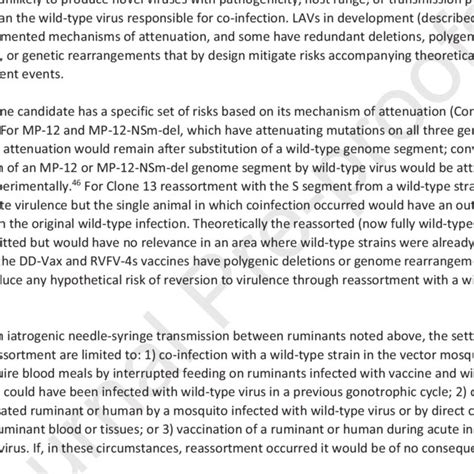 Examples of recombination or reassortment of live attenuated vaccines... | Download Scientific ...