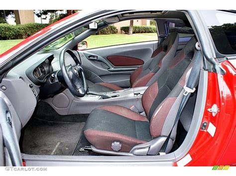 Black/Red Interior 2002 Toyota Celica GT Photo #66138615 | GTCarLot.com