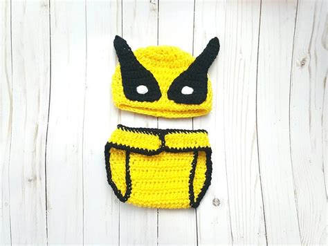 Baby Girl Wolverine Marvel Costume Newborn Photo Outfit Baby | Etsy