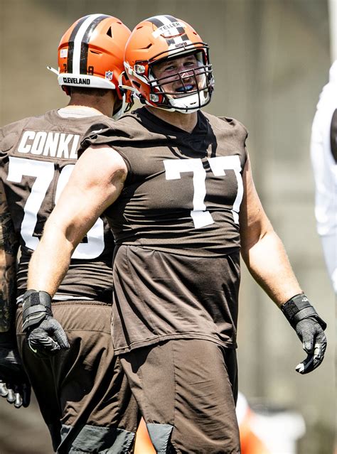 Browns guard Wyatt Teller was surprised to end up in Cleveland, but he ...