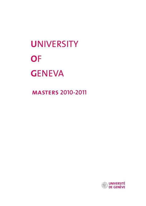 University of Geneva