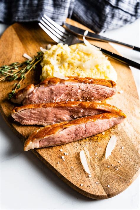 Sous Vide Duck Breast with Crispy Skin Recipe