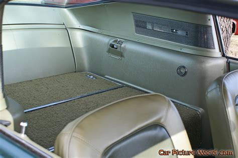 1967 Mustang Fastback Rear Seat Picture