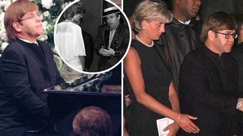 Elton John shares previously unseen picture with Princess Diana as he ...