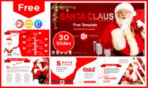 Santa Claus Template - PowerPoint Templates and Google Slides