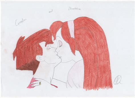 Thumbelina and Cornelius kiss by Anastasia-Smile on DeviantArt