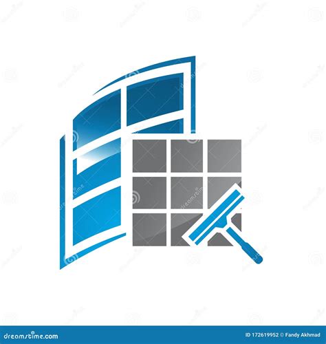 Glass Window Cleaning Logo Design Vector Cleaning Service Symbol ...