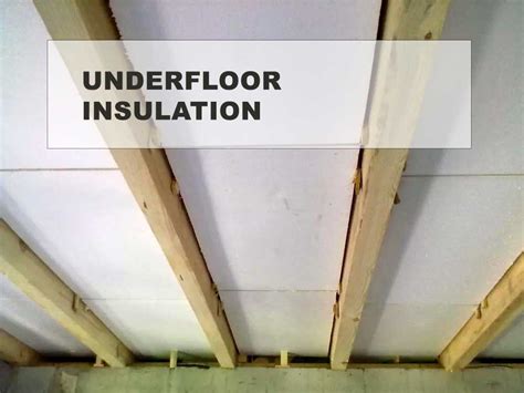 Stud house underfloor insulation | House Sanctuary Builders