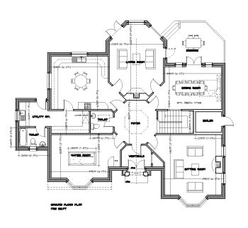 Ark House Design Blueprints House Layout Design, Simple House Design, Bungalow House Design ...