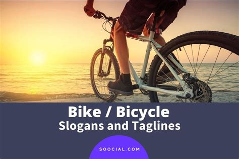 571 Bike, Bicycle Slogans and Taglines to Pedal Your Business Forward ...