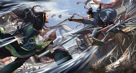 fantasy art, sword, Wuxia, xianxia, Xia_Ke-「China」 | 1920x1044 Wallpaper - wallhaven.cc