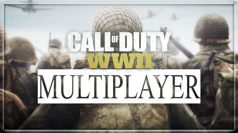 Call of Duty WWII | Multiplayer - YouTube