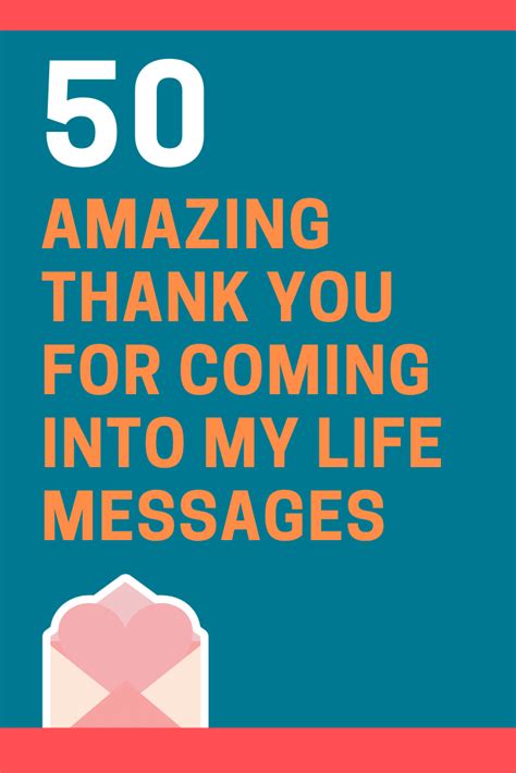 50 Thank You for Coming into My Life Messages and Quotes | FutureofWorking.com