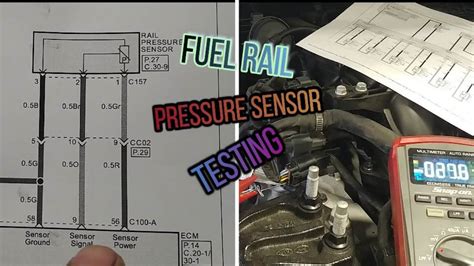 Fuel Rail Pressure Sensor Diagnosis - YouTube