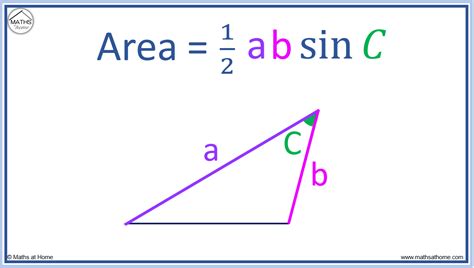 How to Find the Area of a Triangle Using the Sine Rule – mathsathome.com