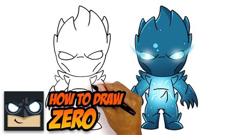 How To Draw ZERO - NEW Fortnite Season 11 Skin