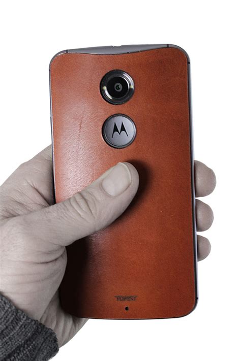 Moto X (2nd Gen) leather cover - Toast