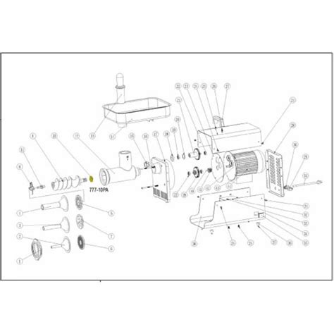 Lem Meat Grinder Parts Diagram