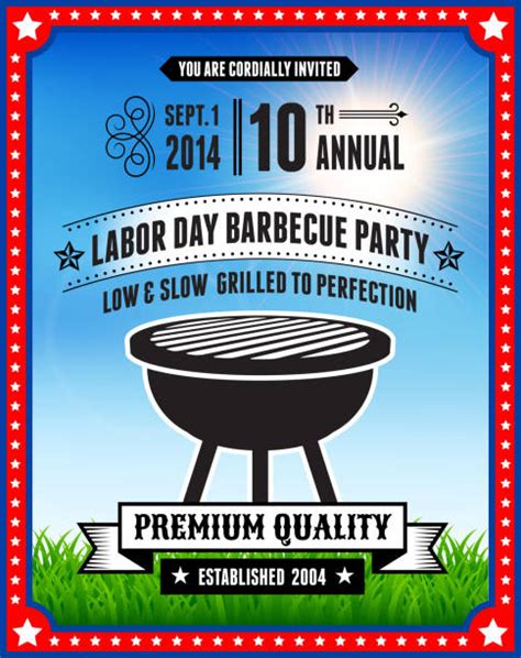 Labor Day Bbq Illustrations, Royalty-Free Vector Graphics & Clip Art ...