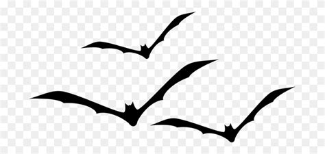 Halloween Bats Silhouette Download Drawing - Halloween Silhouette Clipart - FlyClipart